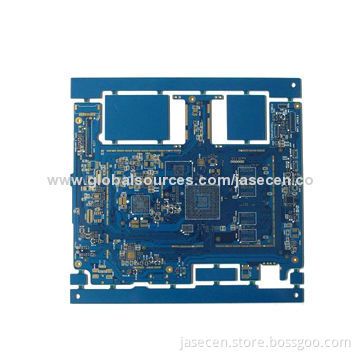 6 Layer Industrial Computer Mother Board PCB with Blue Solder Mask